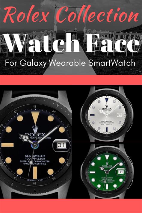 smart watch faces rolex